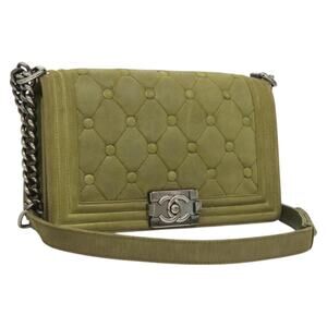 Chanel Chain Matelasse Boy Shoulder Bag